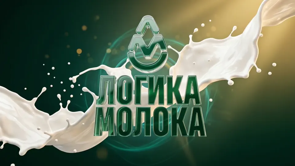 Логотип с всплеском молока
